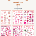 6LI pembe renk temalı set 1