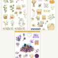 6lı çiçek temalı set 1