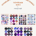 7li gökyüzü temalı sticker