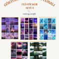 gökyüzü ve manzara temalı set 3