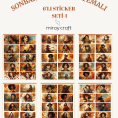 kadın ve sonbahar set1