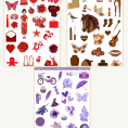 renkli sticker seti2