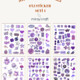 mor renk temalı set 1