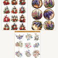 6lı açan çiçekler temalı set