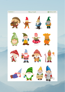 Fantastic Temalı 12*17 Cm Sticker