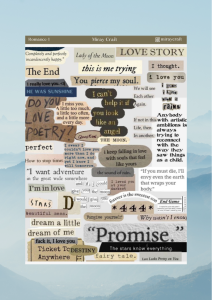 1 Sayfa Aşk Notları Temalı Sticker (12x17 cm) Bullet Journal, Scrapbook, Ajanda ve Planlayıcı İçin